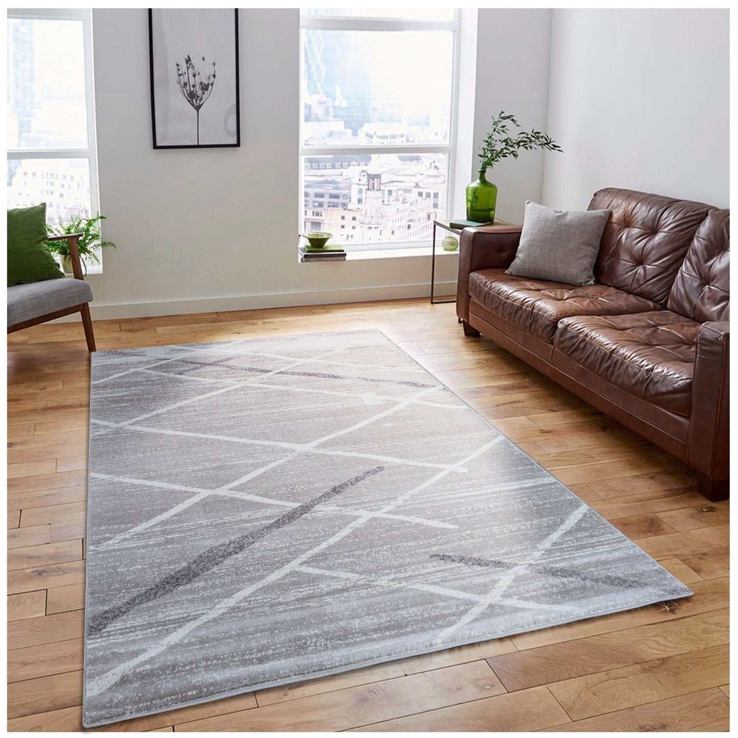 Salvador Grey Area Rug