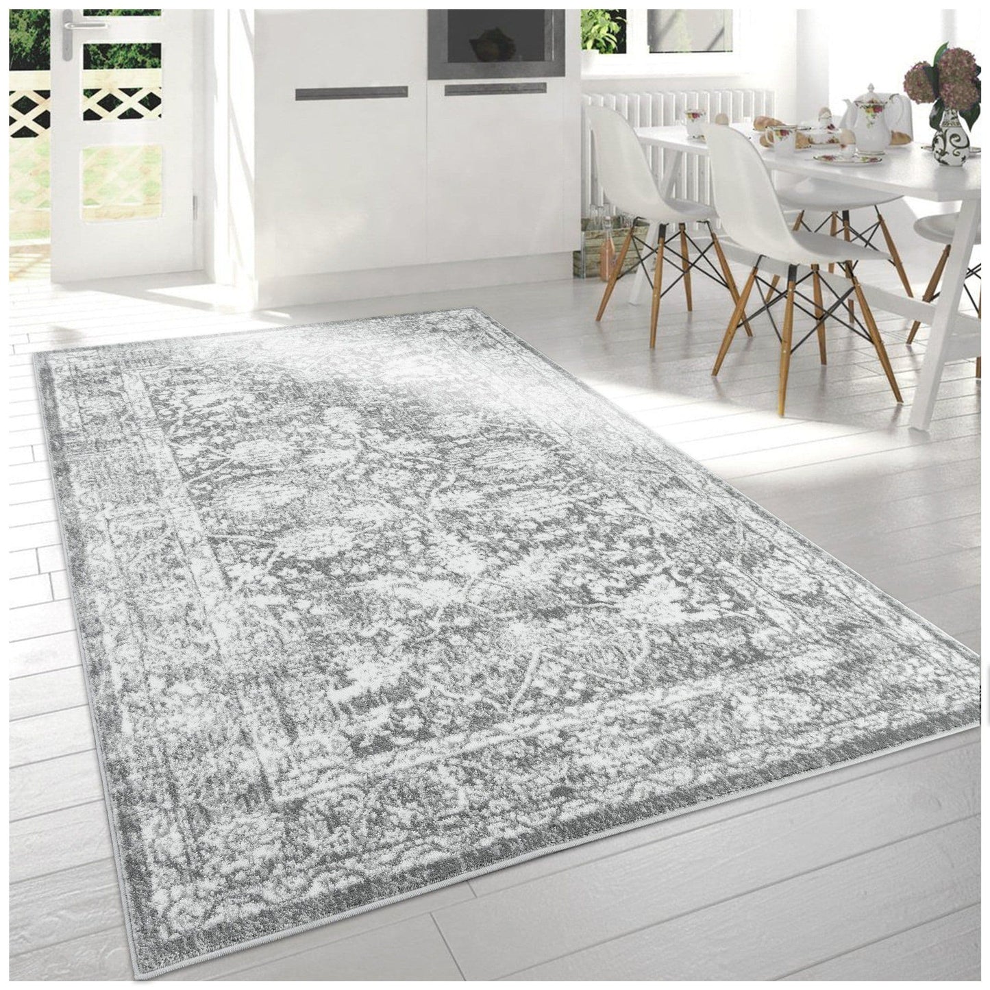 Santorini Grey Area Rug