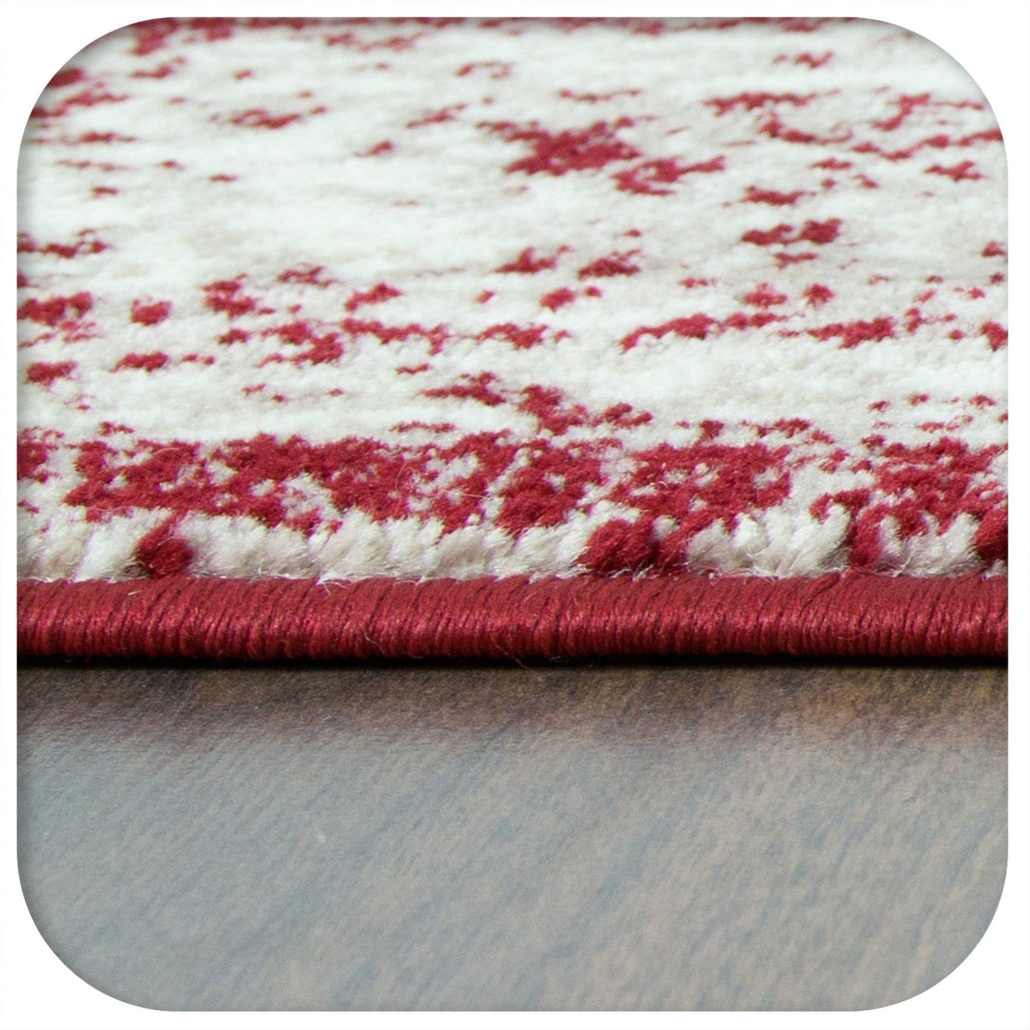 Santorini Red Area Rug