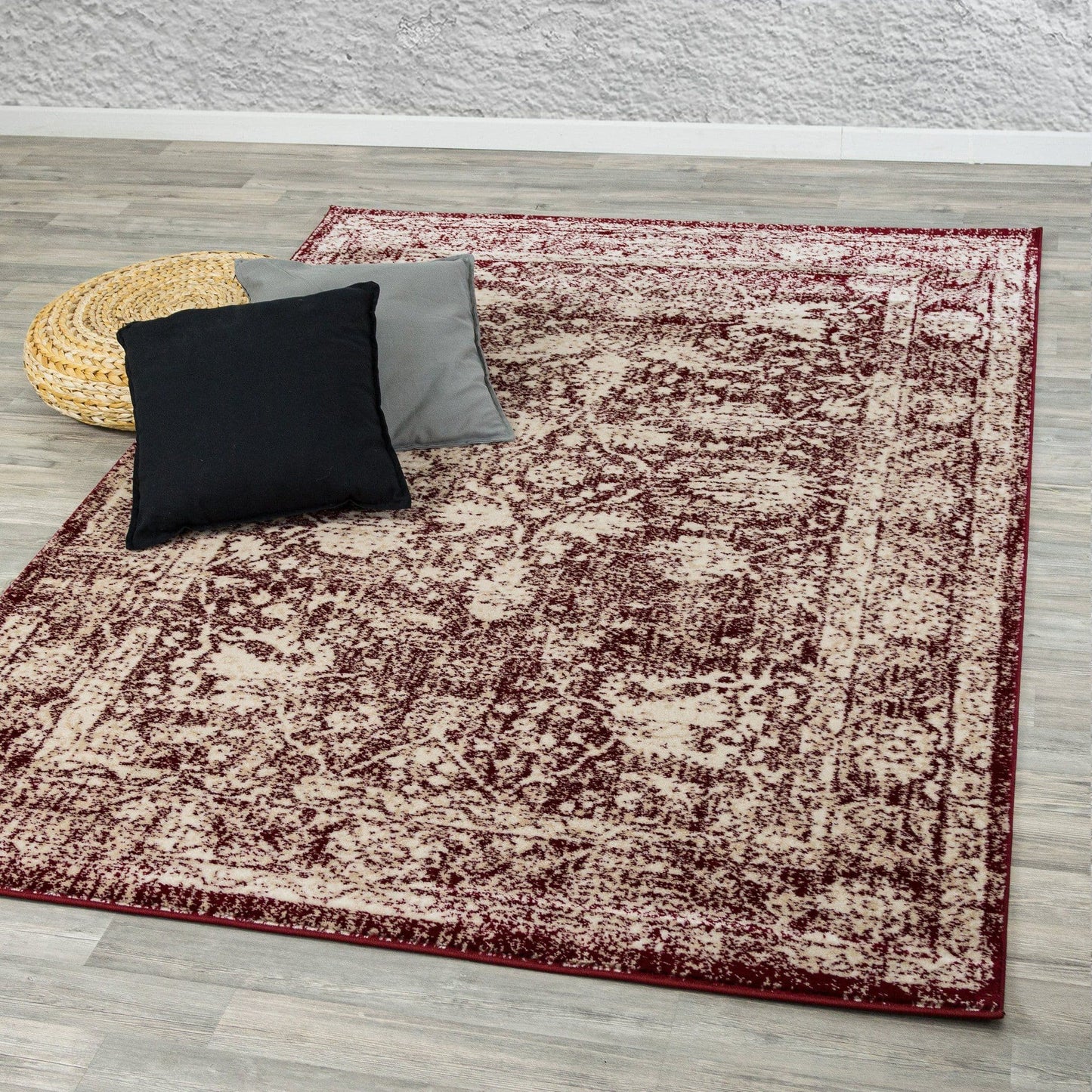 Santorini Red Area Rug