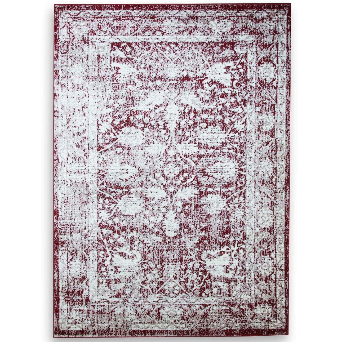 Santorini Red Area Rug
