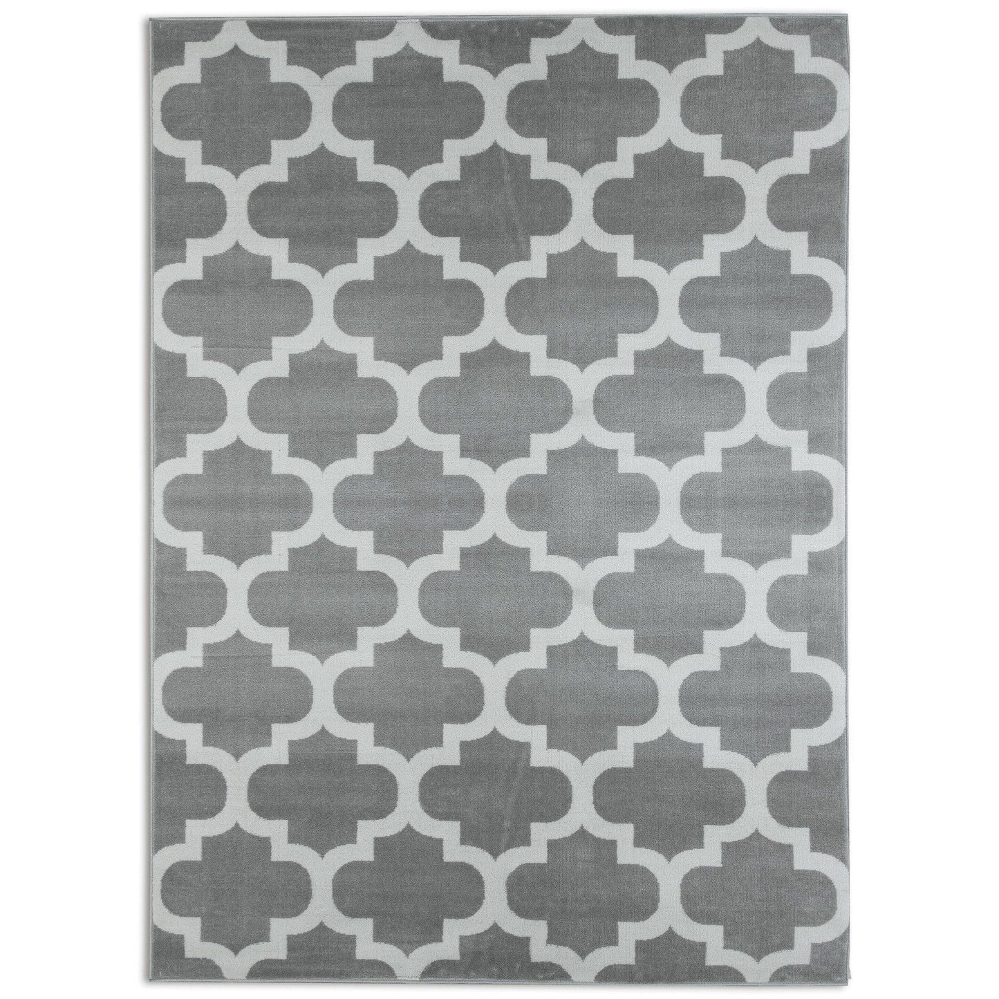 Trendy Pro Silver & Ivory Area Rug