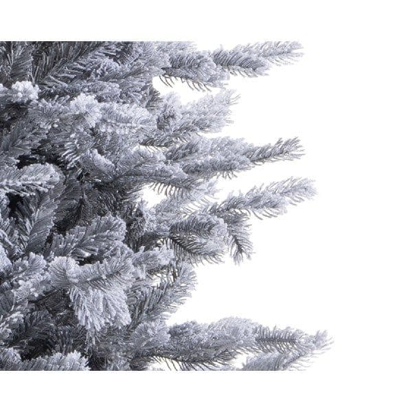 Frosted Grandis Slim Fir Artificial Christmas Tree 7ft (210cm)