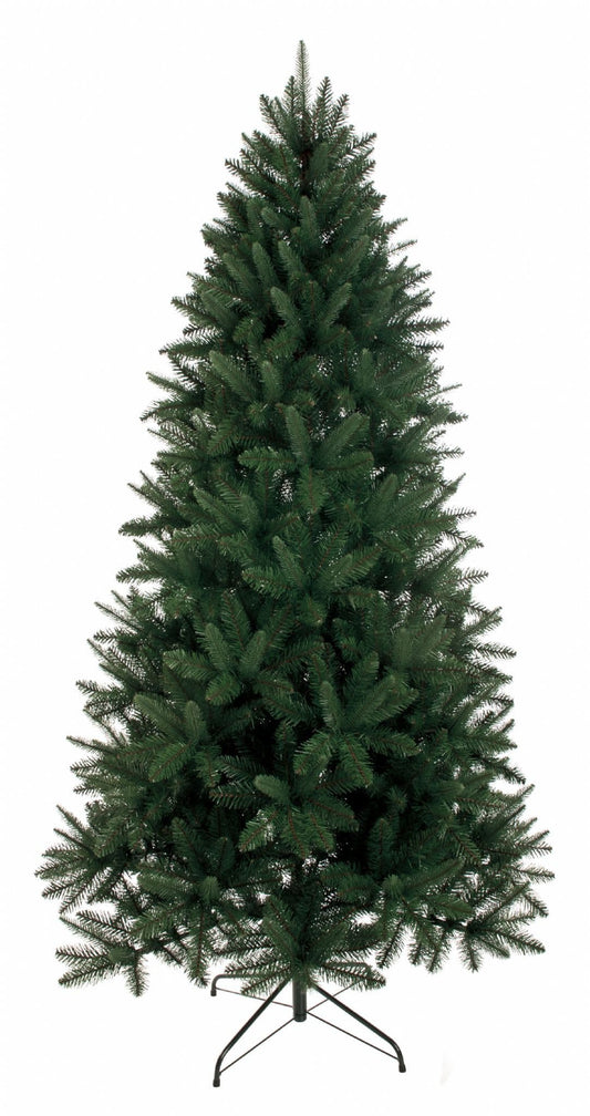 Green Rockingham Pine Christmas Tree 7ft ( 210cm