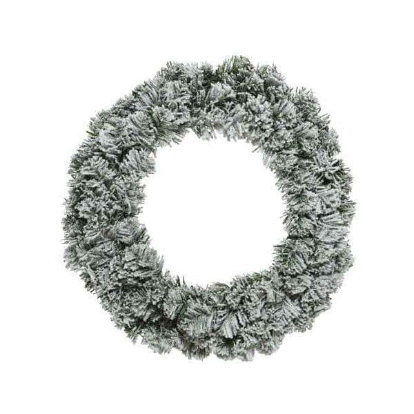 Imperial wreath snowy indoor 60cm