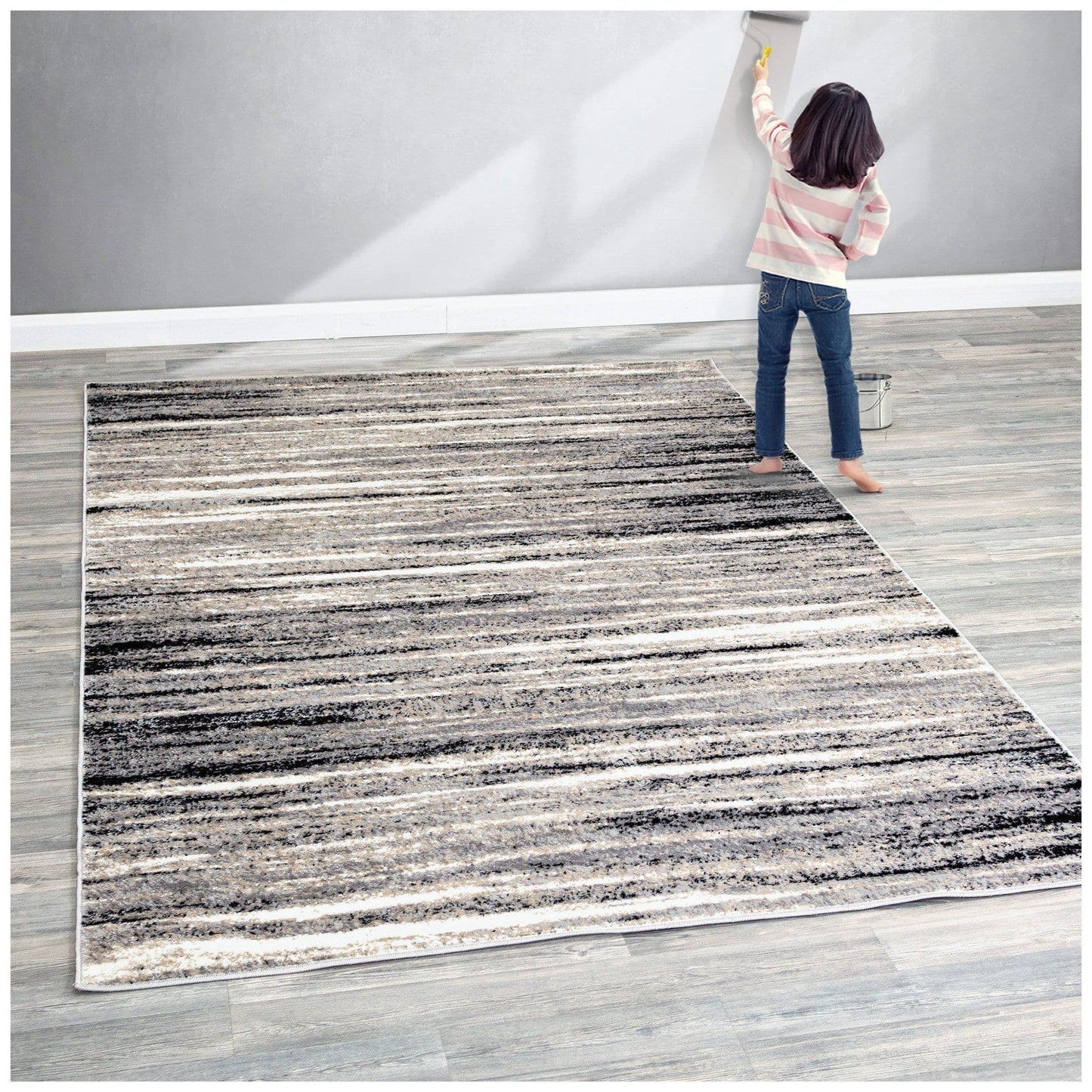 Palma Grey Area Rug