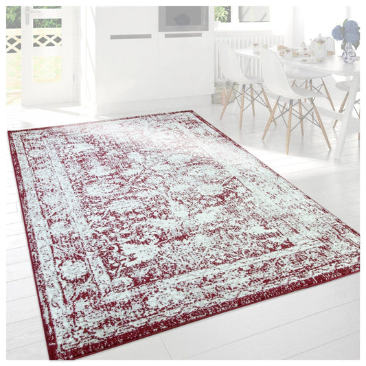 Santorini Red Area Rug