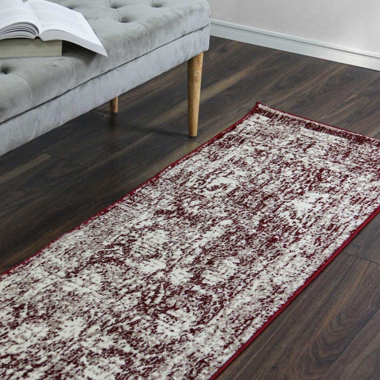 Santorini Red Area Rug
