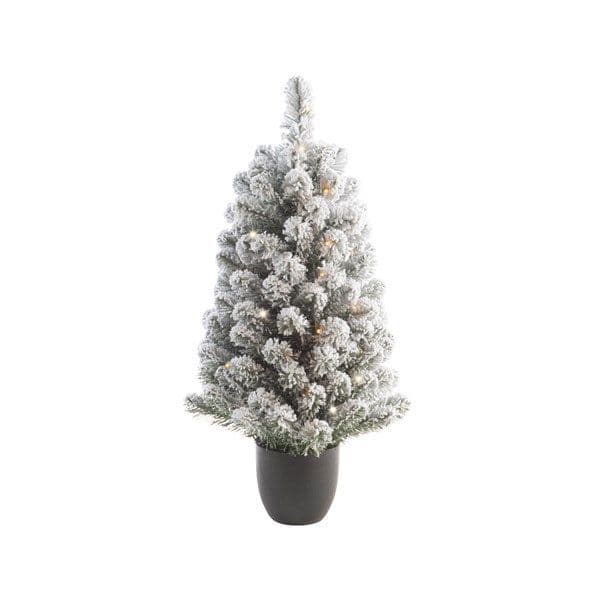 Snow Imperial Pot Outdoor Christmas Tree BO 120cm-80L (white/warm white)