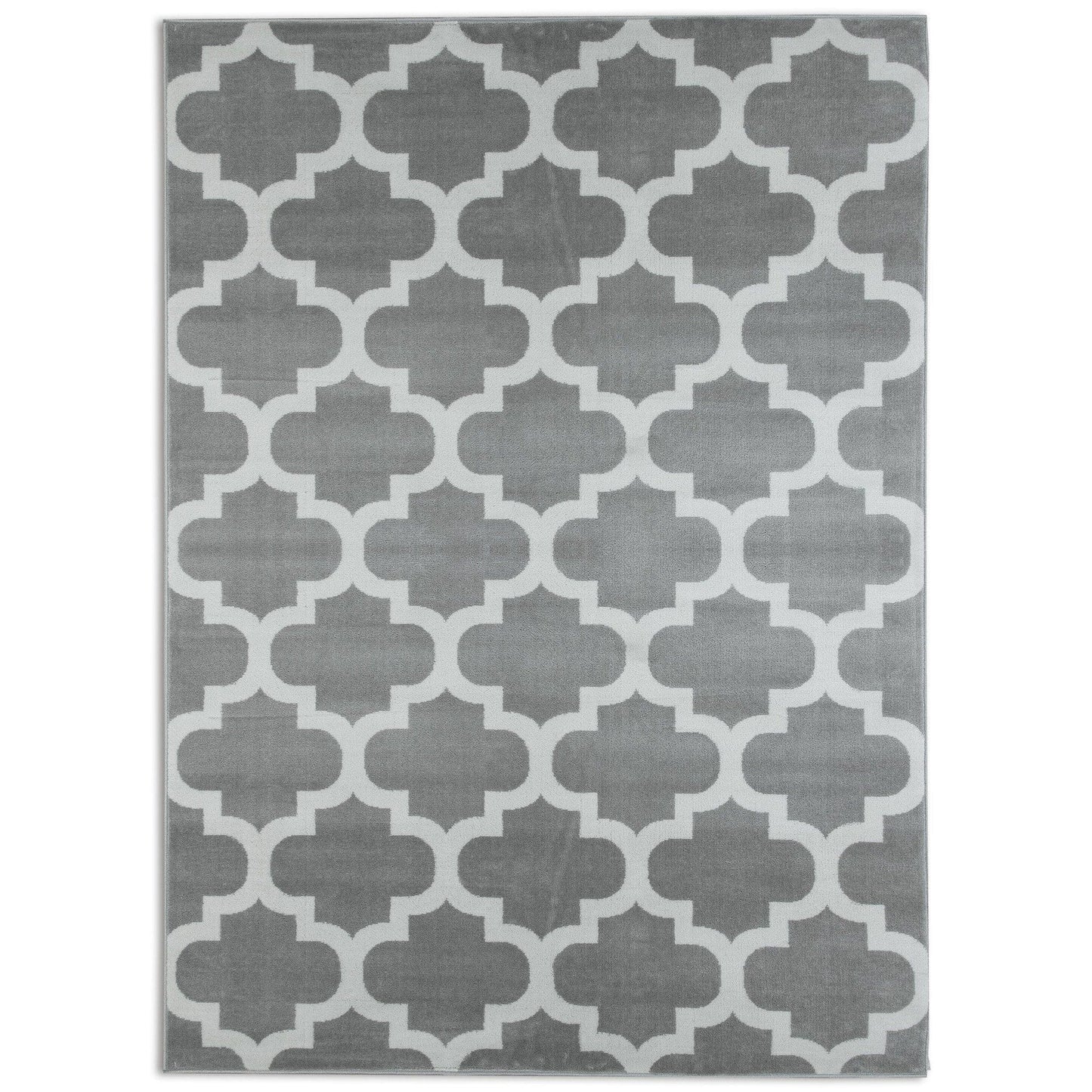 Trendy Pro Silver & Ivory Area Rug